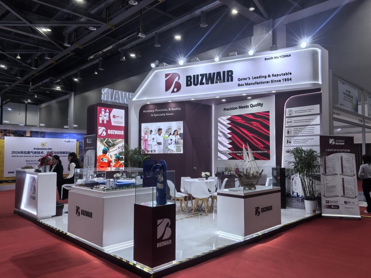Buzwair Gases Showcases Qatar's Industrial Excellence at IG China 2026